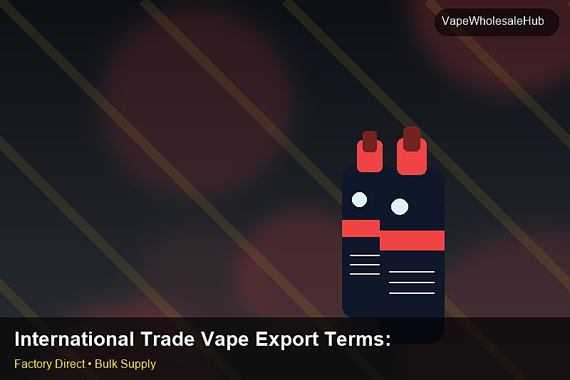 International Trade Vape Export Terms — International Trade Vape Export Terms: 2026 Buyer's Handbook | 2026 Edition photo 1