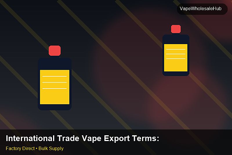International Trade Vape Export Terms โ International Trade Vape Export Terms: Customs Documentation | 2026 Edition photo 2