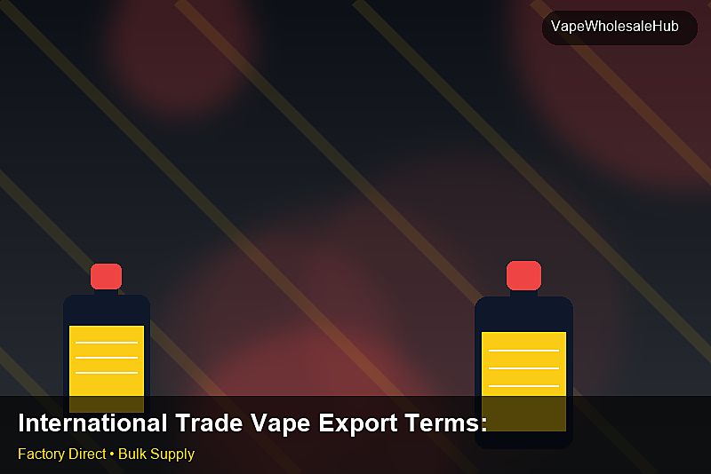 International Trade Vape Export Terms — International Trade Vape Export Terms: OEM & ODM Service | 2026 Edition photo 2