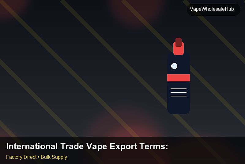 International Trade Vape Export Terms — International Trade Vape Export Terms: Market Trends 2026 | 2026 Edition photo 2