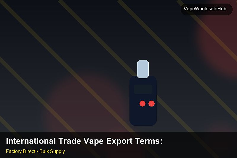 International Trade Vape Export Terms — International Trade Vape Export Terms: Negotiation Tips | 2026 Edition photo 1