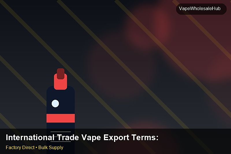 International Trade Vape Export Terms — International Trade Vape Export Terms: Quality Control Process | 2026 Edition photo 1