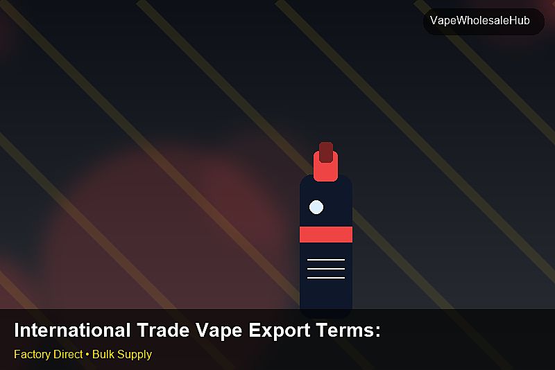 International Trade Vape Export Terms โ International Trade Vape Export Terms: Tariff & HS Code | 2026 Edition photo 2