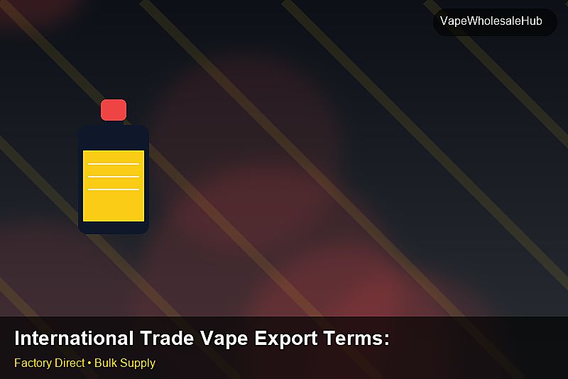 International Trade Vape Export Terms โ International Trade Vape Export Terms: Returns & Warranty | 2026 Edition photo 2