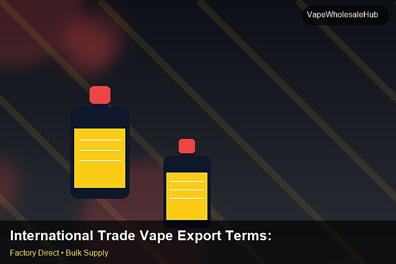 International Trade Vape Export Terms — International Trade Vape Export Terms: Market Comparison | 2026 Edition photo 1